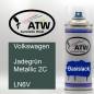 Preview: Volkswagen, Jadegrün Metallic 2C, LN6V: 400ml Sprühdose, von ATW Autoteile West.